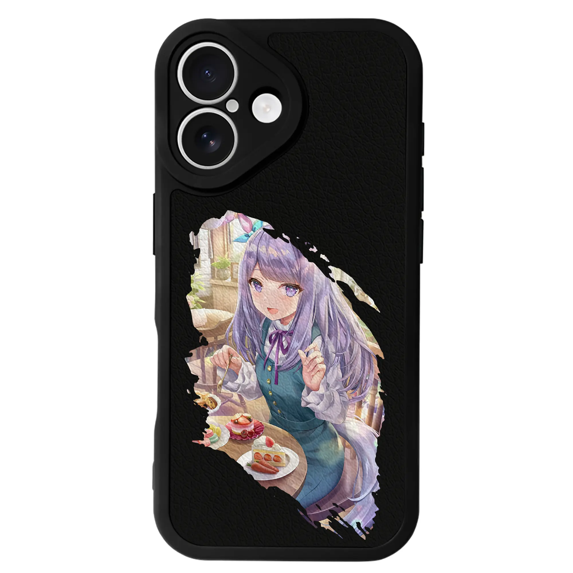 ウマ娘 プリティーダービー グッズ メジロマックイーン - IPhone 16シリーズ対応 ・ シリコンスマホケース ・ レザー調 ・ 高精度フィット ・ 耐衝撃 ・ ワイヤレス充電対応 ・ 精密カット